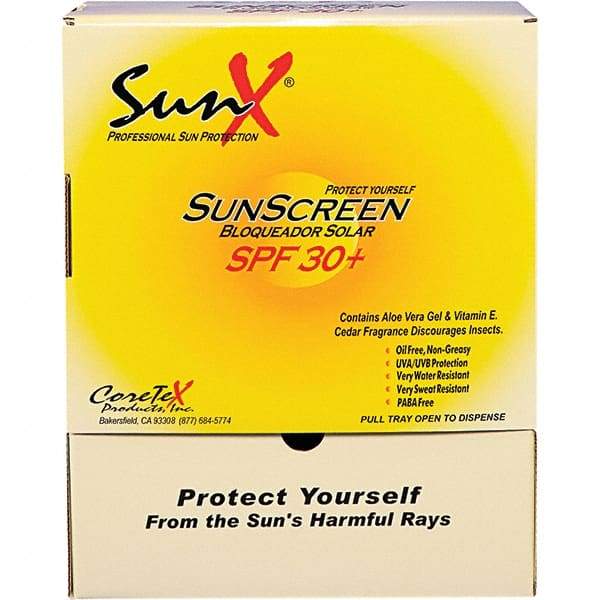 SunX - 0.25 oz Pouch Sunscreen - SPF 30 - Exact Industrial Supply