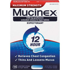 Mucinex - Medi-First Pain Relief Tablets - Cold & Allergy Relief - Exact Industrial Supply