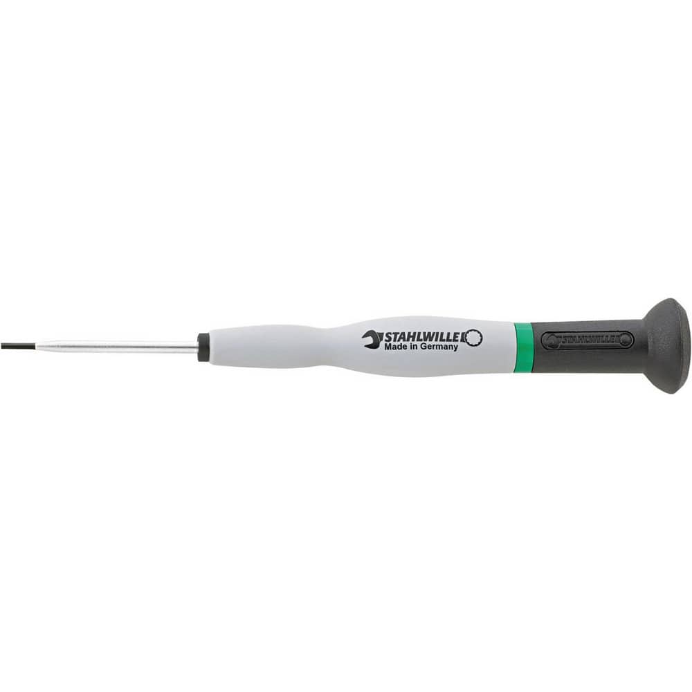 Precision & Specialty Screwdrivers; Tool Type: Precision Bit Screwdriver; Blade Length (mm): 3; Shaft Length: 50 mm; Handle Length: 150 mm; Handle Color: Black; Green; Finish: Chrome-Plated; Body Material: Chrome Alloy Steel; Overall Length (Inch): 6.00;