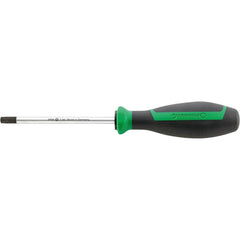 Precision & Specialty Screwdrivers; Tool Type: Torx Screwdriver; Blade Length (mm): 4; Shaft Length: 100 mm; Handle Length: 205 mm; Handle Color: Black; Green; Finish: Chrome-Plated; Body Material: Chrome Alloy Steel; Overall Length (Inch): 8.00; Material