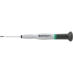 Precision & Specialty Screwdrivers; Tool Type: Precision Slotted Screwdriver; Blade Length (mm): 2; Shaft Length: 40 mm; Handle Length: 140 mm; Handle Color: Black; Green; Finish: Chrome-Plated; Body Material: Chrome Alloy Steel; Overall Length (Inch): 5.