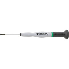 Precision & Specialty Screwdrivers; Tool Type: Precision Phillips Screwdriver; Blade Length (mm): 2; Shaft Length: 40 mm; Handle Length: 140 mm; Handle Color: Black; Green; Finish: Chrome-Plated; Body Material: Chrome Alloy Steel; Overall Length (Inch): 6