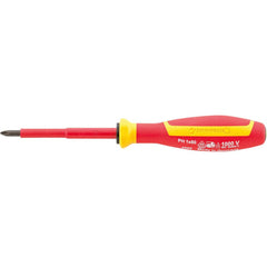 Precision & Specialty Screwdrivers; Tool Type: Precision Phillips Screwdriver; Blade Length (mm): 2; Shaft Length: 60 mm; Handle Length: 145 mm; Handle Color: Yellow; Orange; Finish: Gunmetal; Body Material: Chrome Alloy Steel; Insulated: Yes; Overall Len