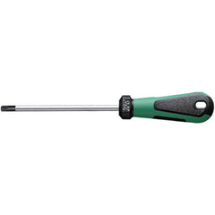 Precision & Specialty Screwdrivers; Tool Type: Torx Screwdriver; Blade Length (mm): 2; Shaft Length: 60 mm; Handle Length: 155 mm; Handle Color: Black; Green; Finish: Chrome-Plated; Body Material: Chrome Alloy Steel; Overall Length (Inch): 6.13; Material: