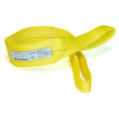 Slings & Tiedowns (Load-Rated); Sling Type: Eye & Eye; Length (Feet): 10; Vertical Capacity (Lb.): 16500; Choker Capacity (Lb.): 13200; Width (Inch): 6; Basket Capacity (Lb.): 33000; Eye Type: Flat Eye; Sling Material: Polyester; Sling Width: 6 in; Eye Le