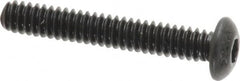 Value Collection - #10-24 UNC Hex Socket Button Cap Screw - Exact Industrial Supply