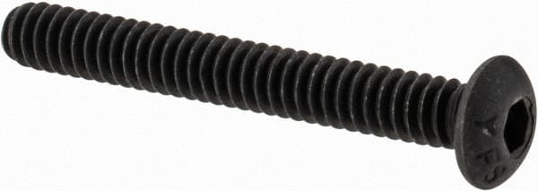 Value Collection - #10-24 UNC Hex Socket Button Cap Screw - Exact Industrial Supply