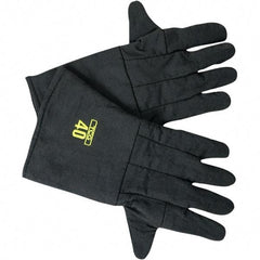 Oberon - Size L, Aramid, Arc Flash Gloves - Aramid Lined, 46 cal/Sq cm Max Arc Protection, HRC 4, ASTM F1959 - Exact Industrial Supply