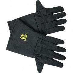 Oberon - Size M, Aramid, Arc Flash Gloves - Aramid Lined, 46 cal/Sq cm Max Arc Protection, HRC 4, ASTM F1959 - Exact Industrial Supply