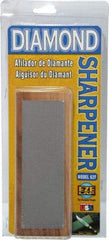 Eze Lap - 6" Long x 2" Wide Diam ond Sharpening Stone - Flat, 600 Grit, Fine Grade - Exact Industrial Supply