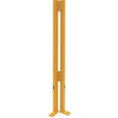 Husky - 8' Tall, Temporary Structure Adjustable Corner Post - 2' 6" Wide - Exact Industrial Supply