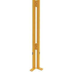 Husky - 6' Tall, Temporary Structure Adjustable Corner Post - 2' 6" Wide - Exact Industrial Supply
