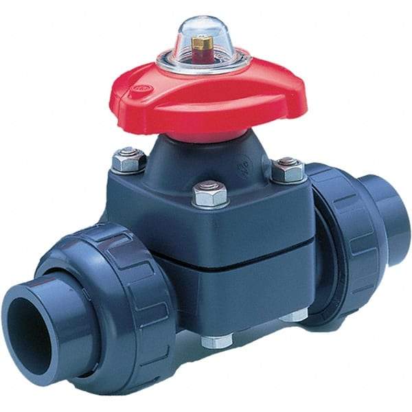 Asahi/America - Diaphragm Valves End Connections: IPS Pipe Size: 2 (Inch) - Exact Industrial Supply