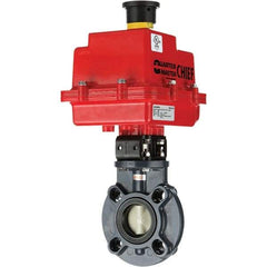 Asahi/America - Actuated Butterfly Valves Pipe Size: 8 (Inch) Actuator Type: Electric - Exact Industrial Supply