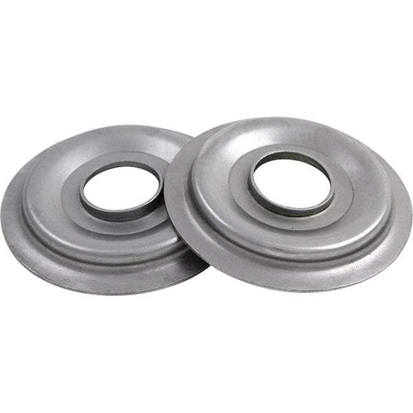 Brush Research Mfg. - 4 Rows x 19 Columns Steel Scratch Brush - 5-3/4" Brush Length, 13-3/4" OAL, 1-1/8 Trim Length, Wood Curved Back Handle - Exact Industrial Supply