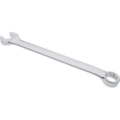 Blackhawk by Proto - 1-1/4" 12 Point Offset Combination Wrench - 15° Offset Angle, 16.9" OAL, Steel, Chrome Finish - Exact Industrial Supply