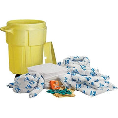 Brady SPC Sorbents - 38 Gal Capacity Oil Only Spill Kit - 55 Gal Polyethylene Drum - Exact Industrial Supply