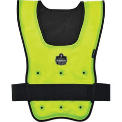 Ergodyne - Size L/XL, Lime Cooling Vest - 40 to 52" Chest, Hook & Loop, Nylon - Exact Industrial Supply