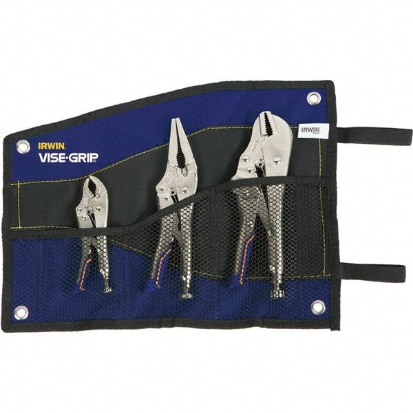 Irwin - Locking Pliers Plier Type: Locking Pliers Jaw Style: Curve w/Wire Cutter - Exact Industrial Supply