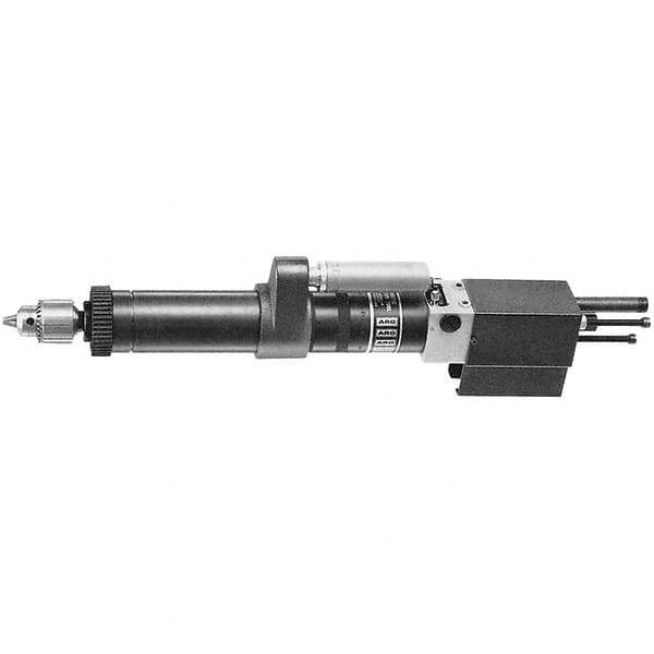 Ingersoll-Rand - 3/8" Reversible Keyed Chuck - Inline Handle, 1,450 RPM, 0.5 hp, 90 psi - Exact Industrial Supply