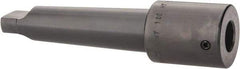 Collis Tool - 1 Inch Tap, 1.63 Inch Tap Entry Depth, MT4 Taper Shank, Standard Tapping Driver - 2-3/8 Inch Projection, 1-3/4 Inch Nose Diameter, 0.8 Inch Tap Shank Diameter, 0.6 Inch Tap Shank Square - Exact Industrial Supply