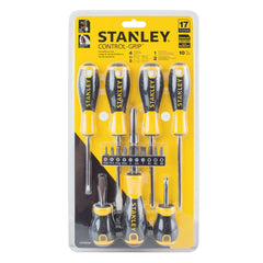 Screwdriver Sets; Screwdriver Types Included: Philips , Slotted; Stubby; Container Type: Carded; Slotted Point Size: 0.188 in; 0.25 in; Tether Style: Not Tether Capable; Finish: Black Oxide; Chrome Plated; Overall Length (Decimal Inch): 4.0000; Insulated: