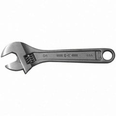 SK - Adjustable Wrench - Chrome Finish - Exact Industrial Supply