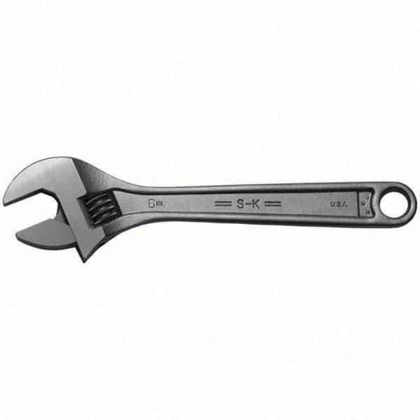 SK - Adjustable Wrench - Chrome Finish - Exact Industrial Supply