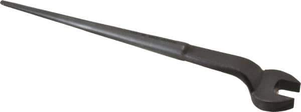 Proto - 7/8" Standard Spud Handle Open End Wrench - 14-1/4" OAL, Single End, Black Finish - Exact Industrial Supply