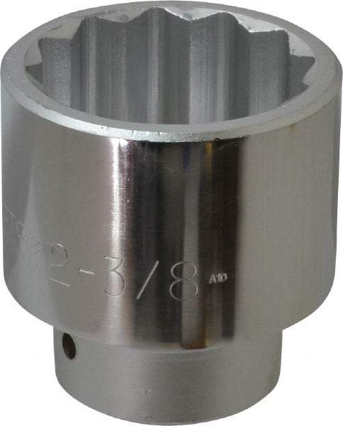 Proto - 2-3/8", 1" Drive, Standard Hand Socket - 12 Points, 4" OAL - Exact Industrial Supply