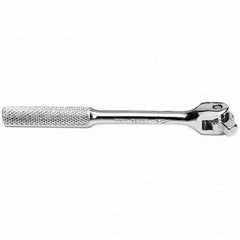 SK - Socket Handles - 1/4"DR 5.4"OAL FLEX HEAD HANDLE - Exact Industrial Supply