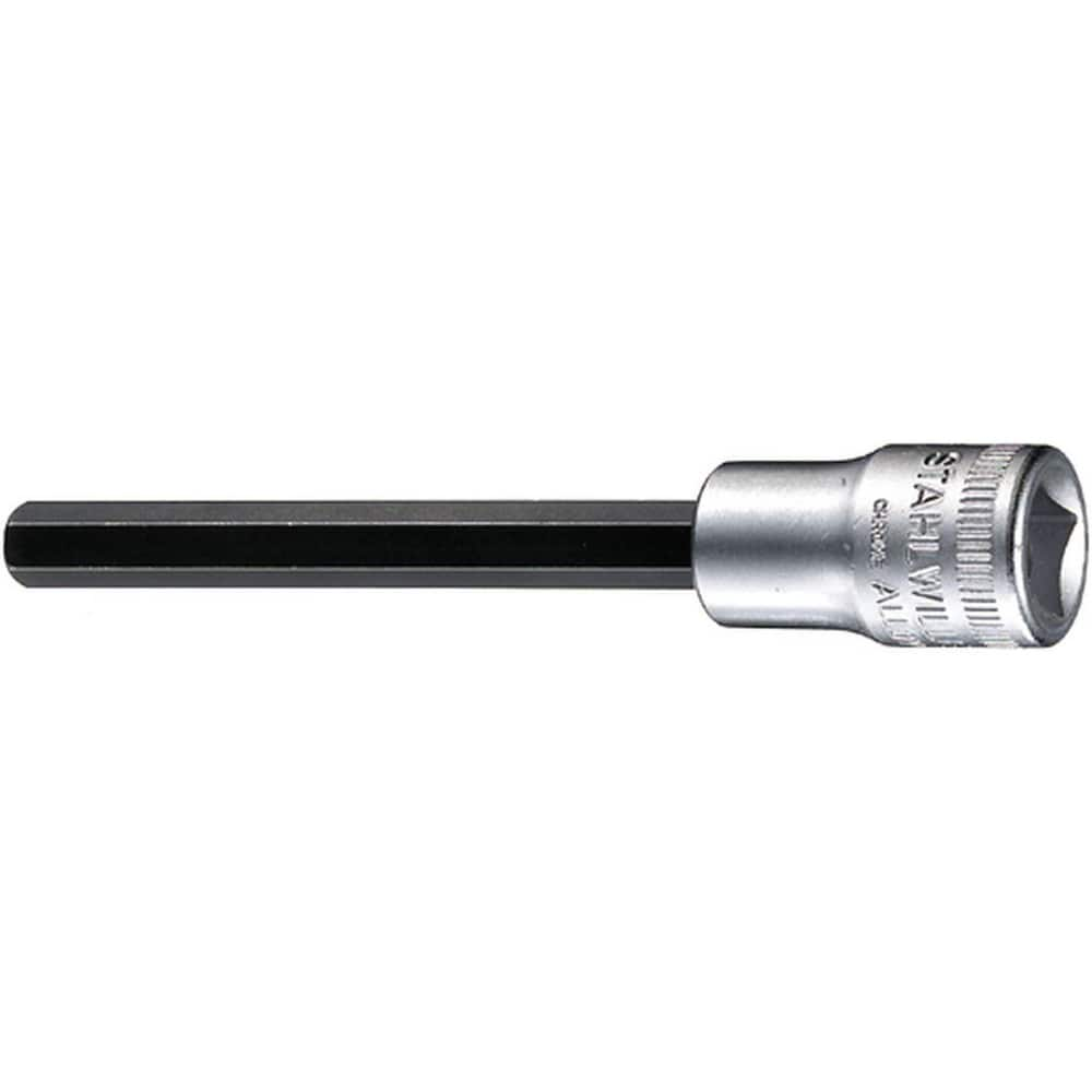 Hand Hex & Torx Bit Sockets; Socket Type: Non-Impact; Hex Size (mm): 8.000; Bit Length: 5 mm; Insulated: No; Tether Style: Not Tether Capable; Material: Chrome Alloy Steel; Finish: Chrome-Plated; Overall Length (Decimal Inch): 0.9500; Non-sparking: No