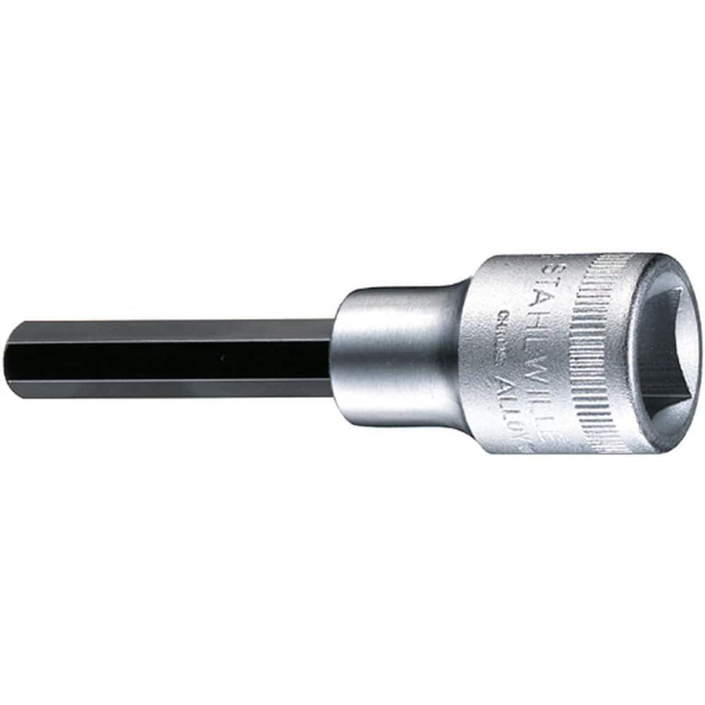 Hand Hex & Torx Bit Sockets; Socket Type: Metric Long Hex Bit Socket; Hex Size (mm): 7.000; Bit Length: 82 mm; Insulated: No; Tether Style: Not Tether Capable; Material: Chrome Alloy Steel; Finish: Chrome-Plated; Overall Length (Decimal Inch): 3.9400; Non