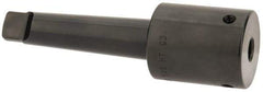 Collis Tool - 5/8 Inch Tap, 1.44 Inch Tap Entry Depth, MT3 Taper Shank, Standard Tapping Driver - 2-5/16 Inch Projection, 1-3/4 Inch Nose Diameter, 0.48 Inch Tap Shank Diameter, 0.36 Inch Tap Shank Square - Exact Industrial Supply