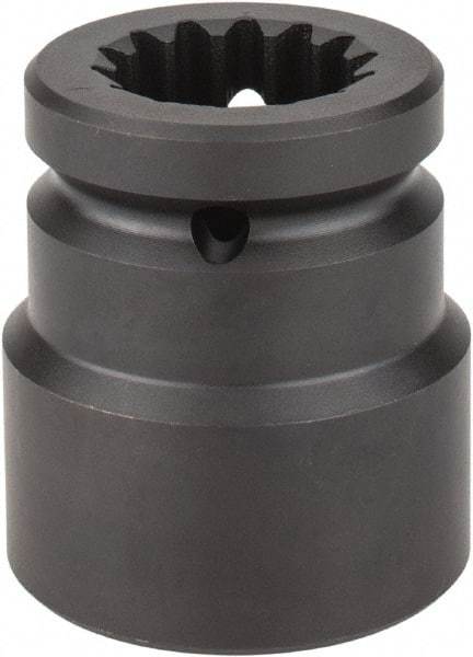 Proto - #5 Spline Drive, 1-5/8" Socket, Impact Socket - 6 Points, 3-5/8" OAL - Exact Industrial Supply