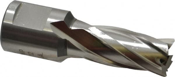 Hougen - 9/16" Diam x 1" Deep High Speed Steel Annular Cutter - Exact Industrial Supply