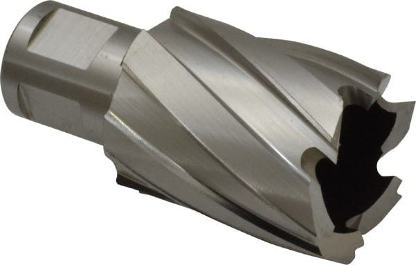 Hougen - 1-3/16" Diam x 1" Deep High Speed Steel Annular Cutter - Exact Industrial Supply