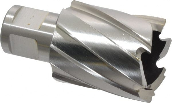 Hougen - 1-1/4" Diam x 1" Deep High Speed Steel Annular Cutter - Exact Industrial Supply