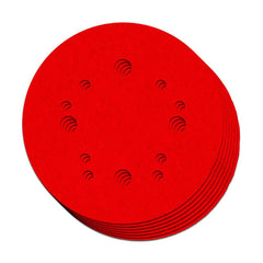 Hook & Loop Discs; Disc Diameter (Decimal Inch): 5; Grade: Coarse; Ultra Fine; Medium; Grit: 60; Abrasive Material: Ceramic Blend; Disc Color: Red; Package Quantity: 15; Grit: 60; Grit: 60; Package Quantity: 15