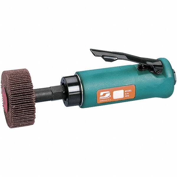 Dynabrade - 0.5 hp, 18,000 RPM Finishing Sander - 30 CFM Air Consumption, 6.21 bar Air Pressure, 1/4 NPT Inlet - Exact Industrial Supply
