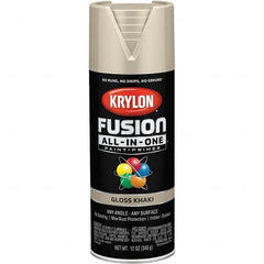 Krylon - Spray Paints Type: Acrylic Enamel Spray Paint Color: Khaki - Exact Industrial Supply