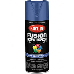 Krylon - Spray Paints Type: Acrylic Enamel Spray Paint Color: Blue Hyacinth - Exact Industrial Supply