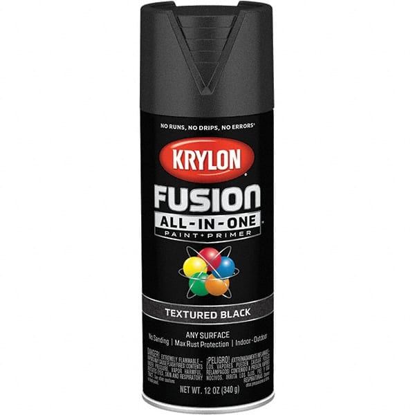 Krylon - Spray Paints Type: Acrylic Enamel Spray Paint Color: Black - Exact Industrial Supply