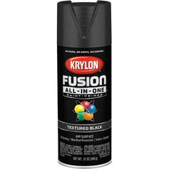 Krylon - Spray Paints Type: Acrylic Enamel Spray Paint Color: Black - Exact Industrial Supply