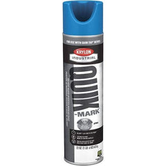 Krylon - Striping & Marking Paints & Chalks Type: Marking Paint Color Family: Blue - Exact Industrial Supply