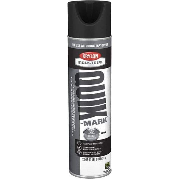 Krylon - Striping & Marking Paints & Chalks Type: Marking Paint Color Family: Black - Exact Industrial Supply