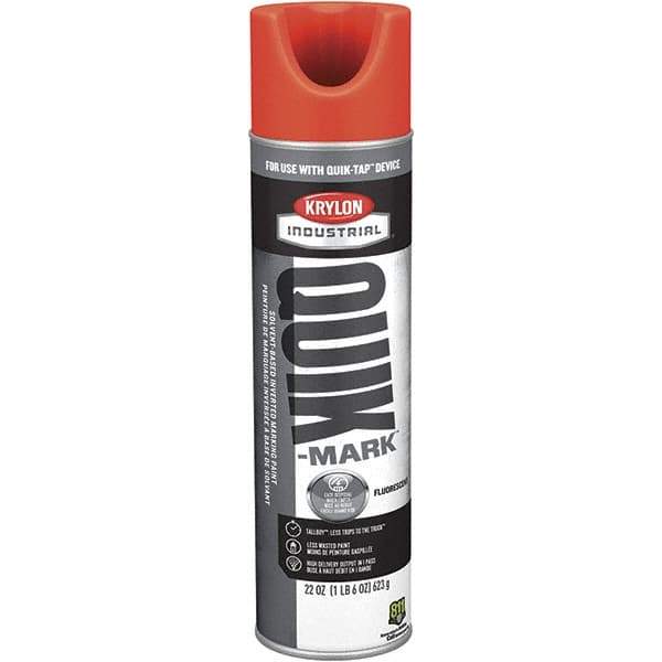 Krylon - Striping & Marking Paints & Chalks Type: Marking Paint Color Family: Red/Orange - Exact Industrial Supply