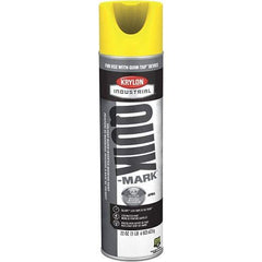 Krylon - Striping & Marking Paints & Chalks Type: Marking Paint Color Family: Yellow - Exact Industrial Supply