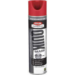 Krylon - Striping & Marking Paints & Chalks Type: Marking Paint Color Family: Red - Exact Industrial Supply