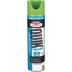Krylon - Striping & Marking Paints & Chalks Type: Marking Paint Color Family: Green - Exact Industrial Supply